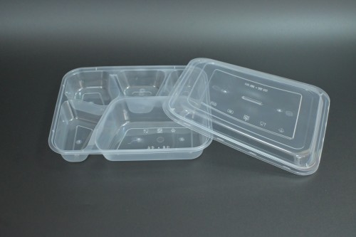 PP five-layer square lunch box