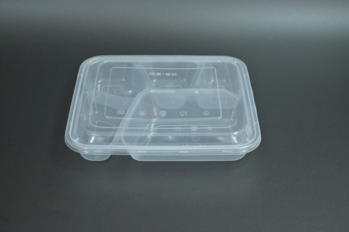 PP five-layer square lunch box