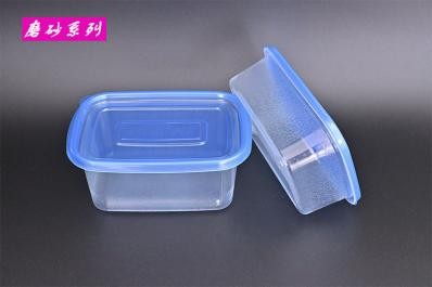 PP transparent fruit salad container