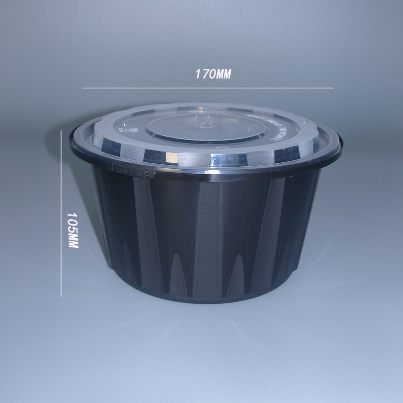 Hộp đựng thức ăn tròn PP